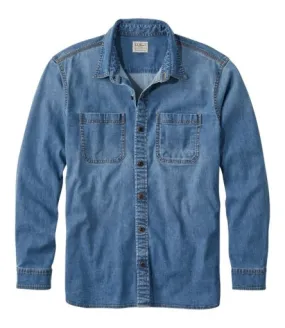 BeanFlex Denim Shirt Traditional Fit Men's Regular