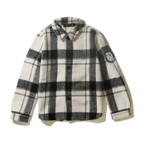 Kids checked shirts 003