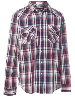 Multi-colour Checked Shirt - M