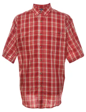 Puritan Red Checked Shirt - L