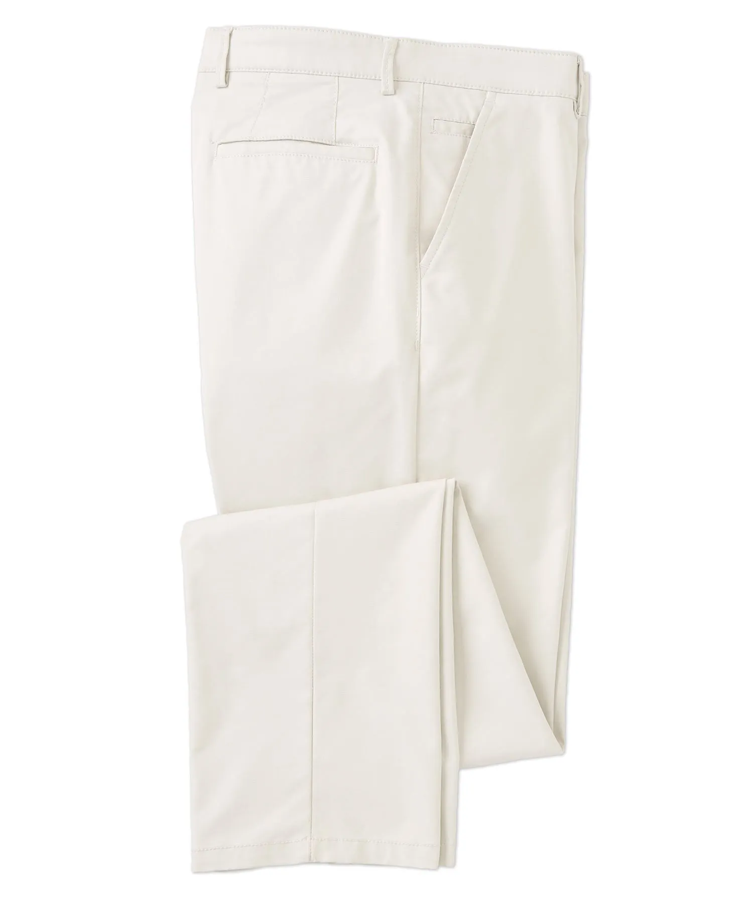 Techno Gab Flat-Front Trouser