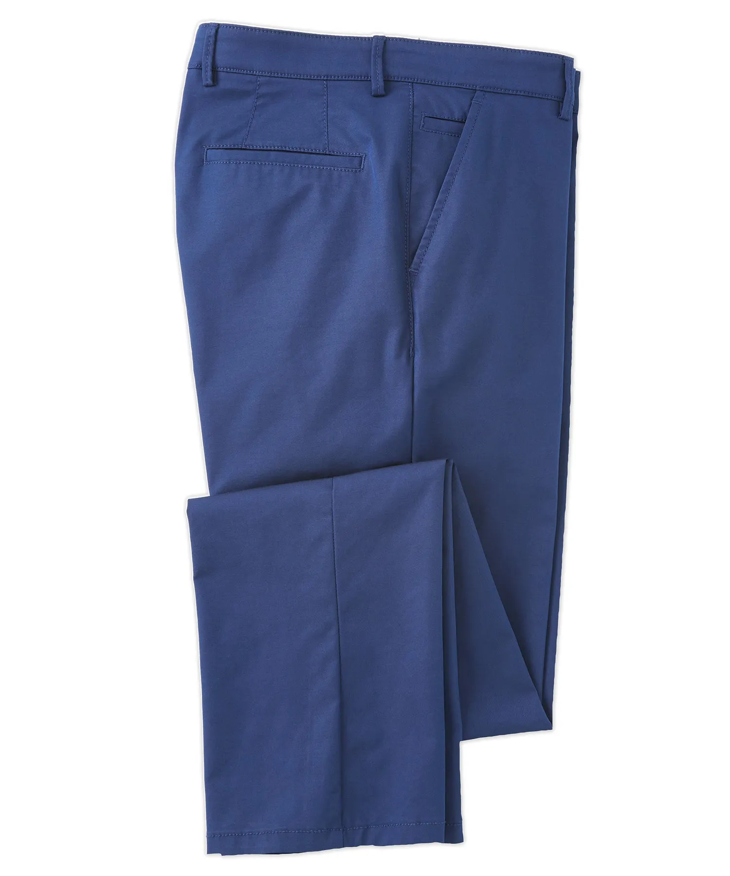 Techno Gab Flat-Front Trouser