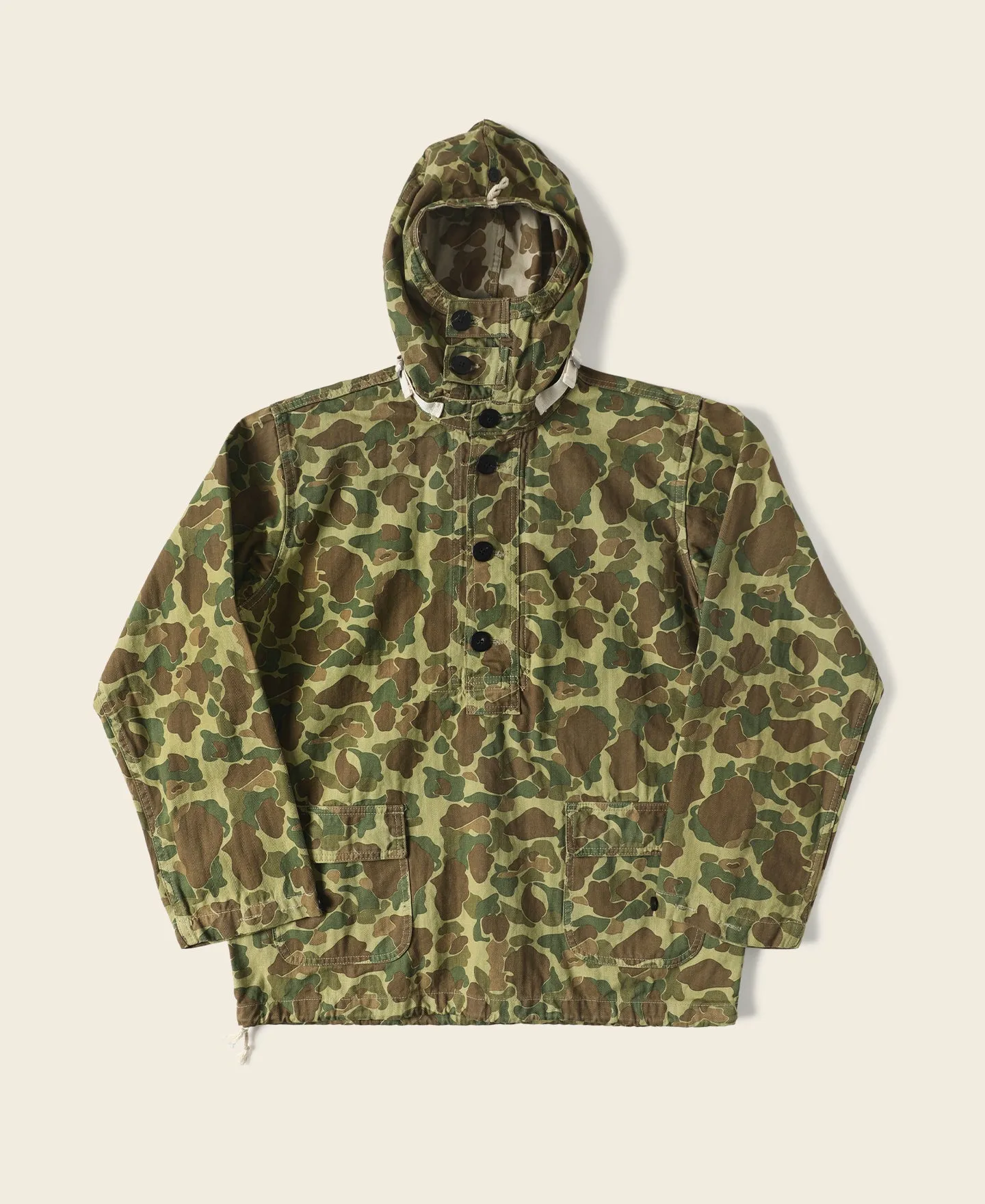 USMC HBT Duck Camo Dungaree Gunner Smock (Modified)