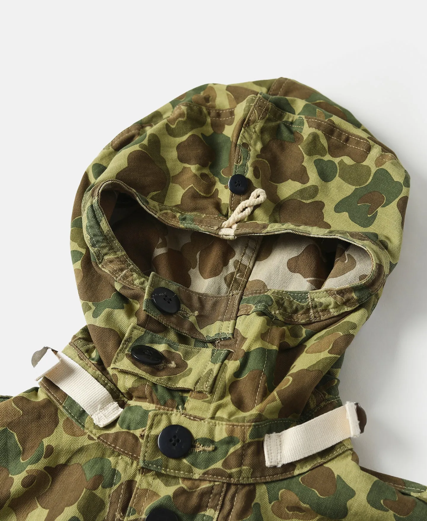 USMC HBT Duck Camo Dungaree Gunner Smock (Modified)